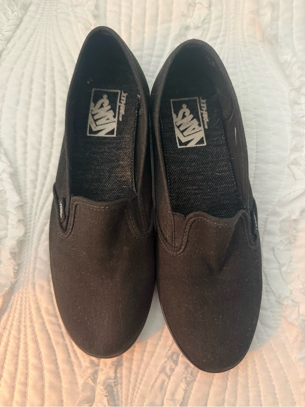 Vans Classic Slip-On Canvas Loafer - Black - Picture 2 of 5